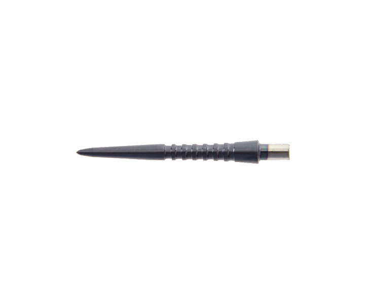 DARTS ACCESSORIES 【TARGET】Storm Point Black Grooved 26mm 108261