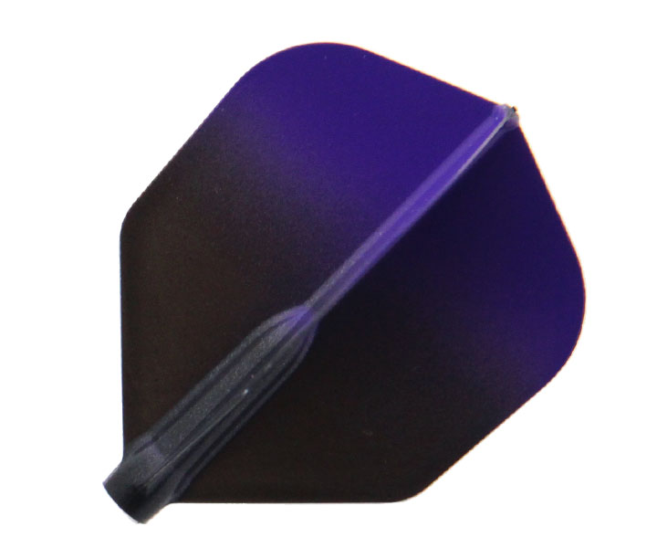 DARTS FLIGHT【Fit Flight AIR x Esprit】Black Gradation Shape Purple