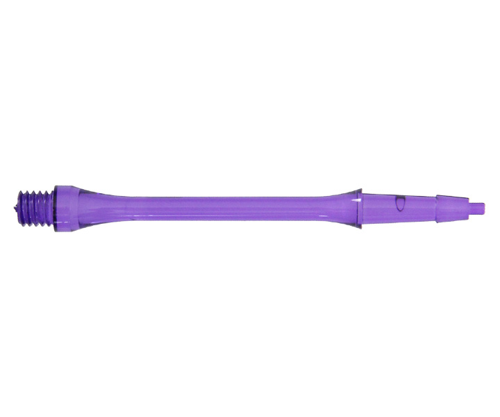 DARTS SHAFT【Harrows】CLIC Slim Medium dye Purple
