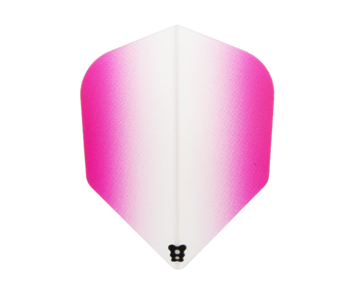 DARTS FLIGHT【Bricolage】Gradation Flight Type 2 Shape Pink