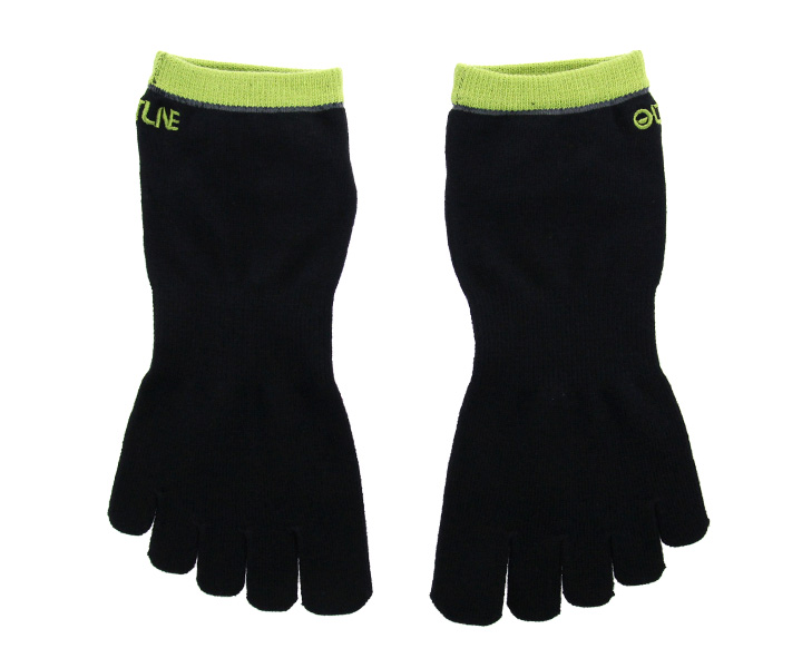 DARTS BRAND CLOTHING【 OUTLINE 】5Finger Socks Green 25-27cm