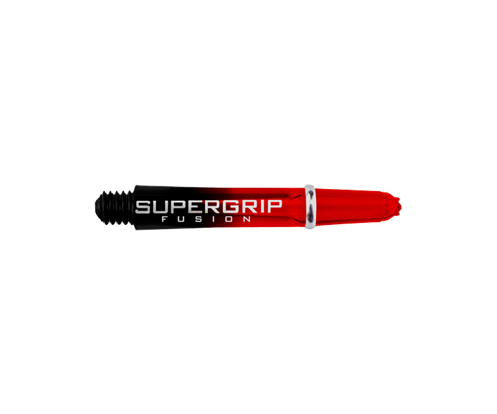 DARTS SHAFT【Harrows】SuperGrip Fusion Short Black x Red