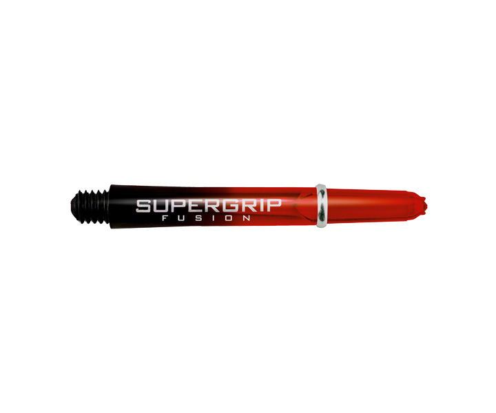 DARTS SHAFT【Harrows】SuperGrip Fusion Intermediate Black x Red
