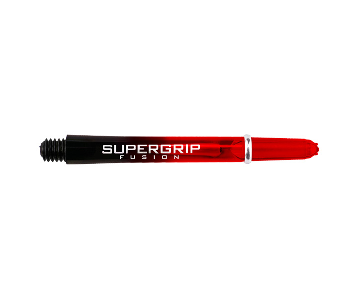 DARTS SHAFT【Harrows】SuperGrip Fusion Medium Black x Red