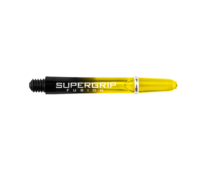 DARTS SHAFT【Harrows】SuperGrip Fusion Intermediate Black x Yellow