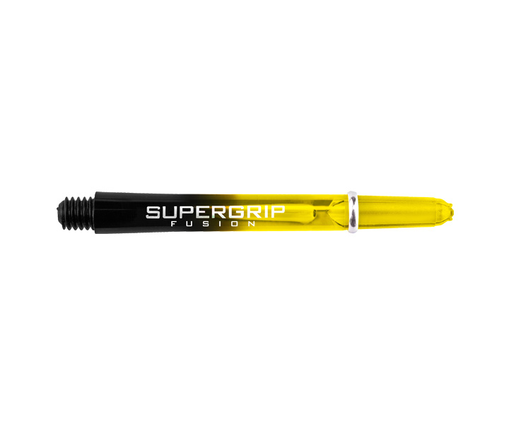DARTS SHAFT【Harrows】SuperGrip Fusion Medium Black x Yellow