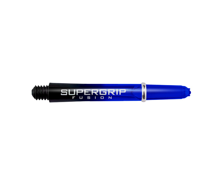 DARTS SHAFT【Harrows】SuperGrip Fusion Intermediate Black x Blue