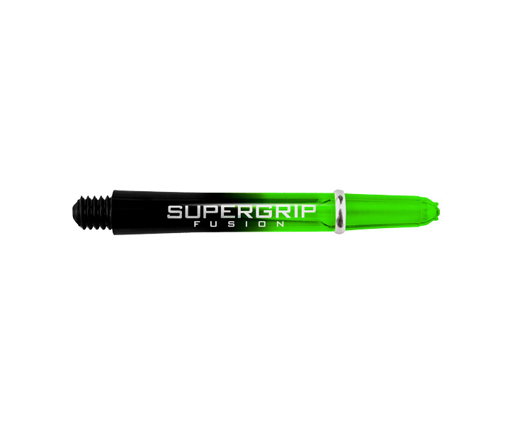 DARTS SHAFT【Harrows】SuperGrip Fusion Intermediate Black x Green
