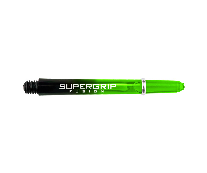 DARTS SHAFT【Harrows】SuperGrip Fusion Medium Black x Green