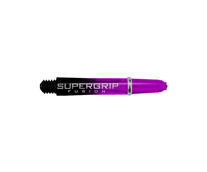 DARTS SHAFT【Harrows】SuperGrip Fusion Short Black x Purple
