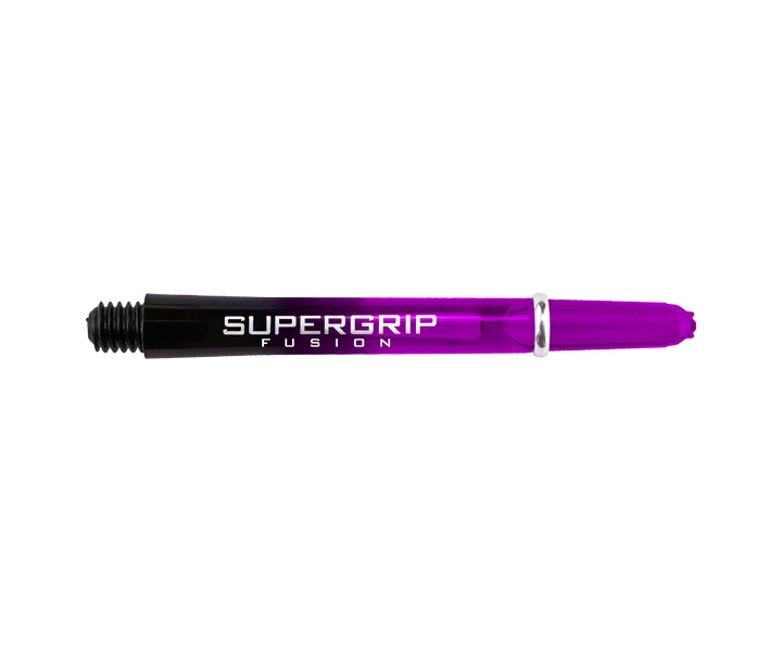 DARTS SHAFT【Harrows】SuperGrip Fusion Medium Black x Purple