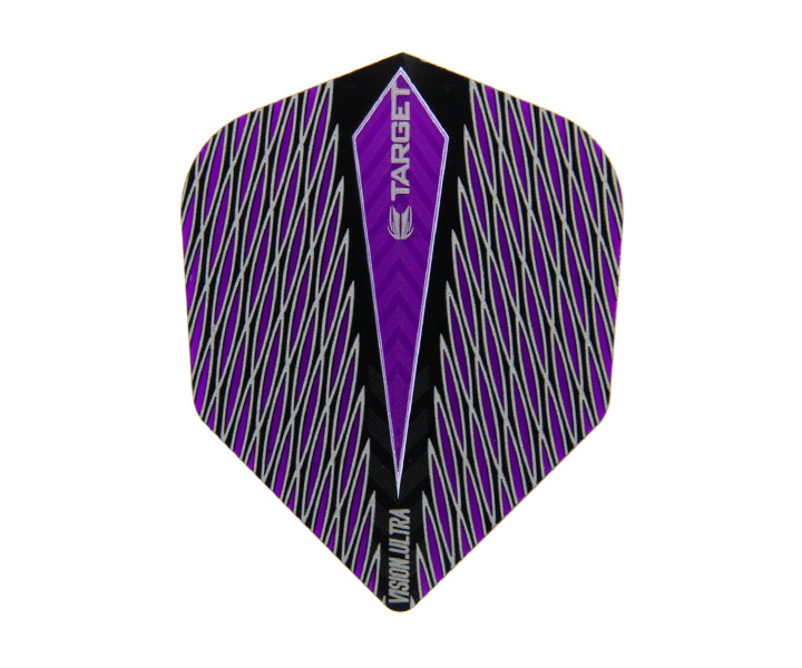 DARTS FLIGHT【 TARGET 】VISION ULTRA SHAPE QUARTZ Purple 331680