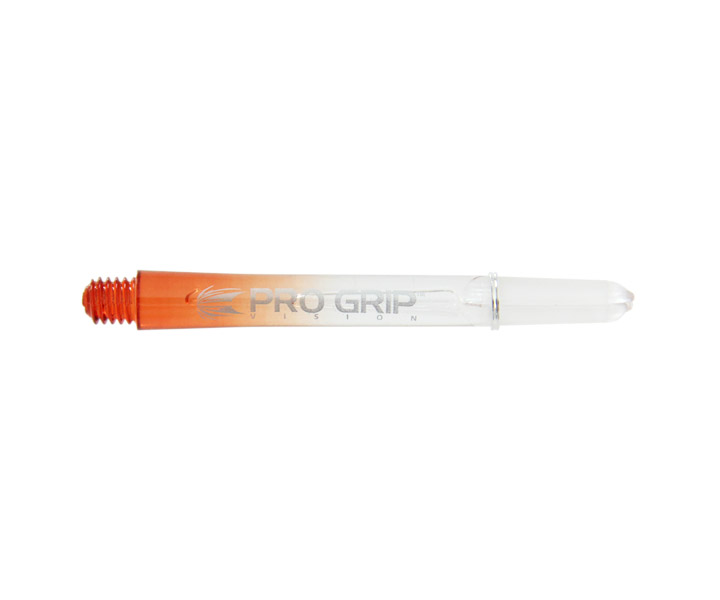DARTS SHAFT【TARGET】PRO GRIP SHAFT ClearGradation Medium Orange