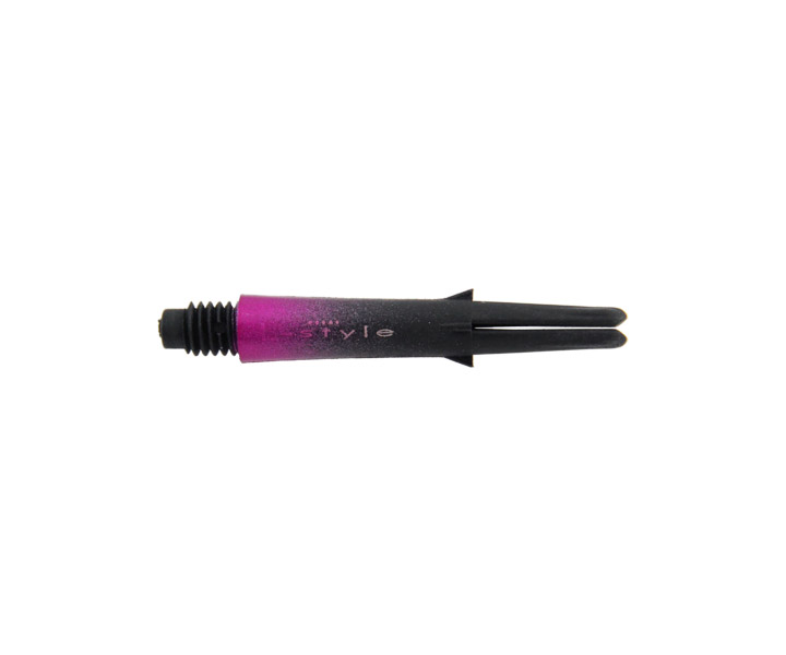 DARTS SHAFT【L-style】L-SHaft Carbon Straight Lock Gradation Black x Pink 190