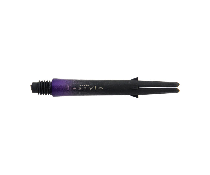 DARTS SHAFT【L-style】L-SHaft Carbon Straight Lock Gradation Black x Purple 260
