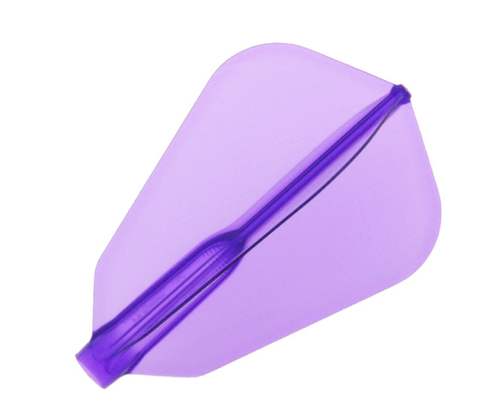 DARTS FLIGHT【 Fit Flight AIR 】F Shape 3pcs Purple