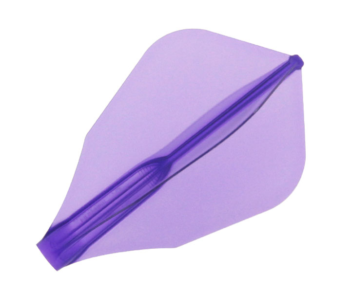 DARTS FLIGHT【 Fit Flight AIR 】W Shape 3pcs Purple