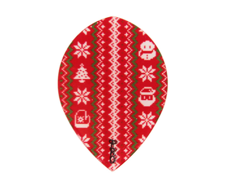 DARTS FLIGHT【 PRO 】Christmas Knit Teardrop
