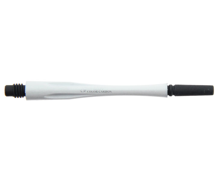 DARTS SHAFT【Fit】Color Carbon Hybrid Lock Pearl White 8