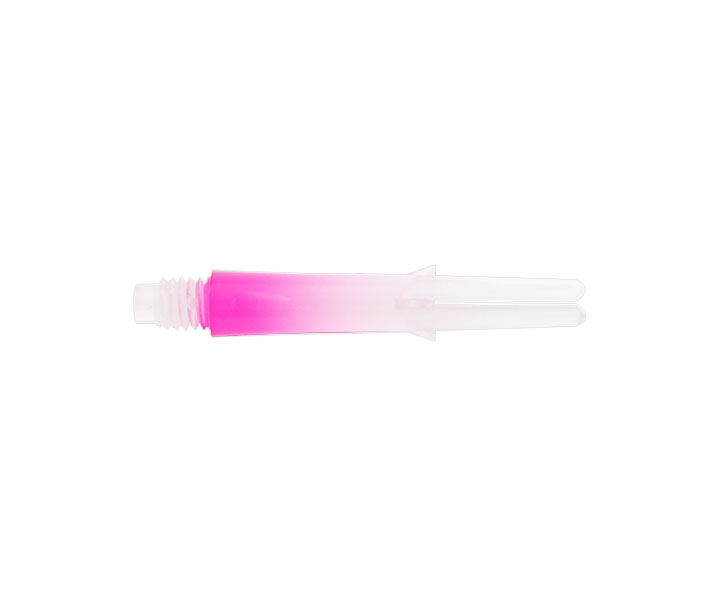 DARTS SHAFT【L-style】L-SHaft Straight Lock Gradation MilkyWhite x Pink 190　