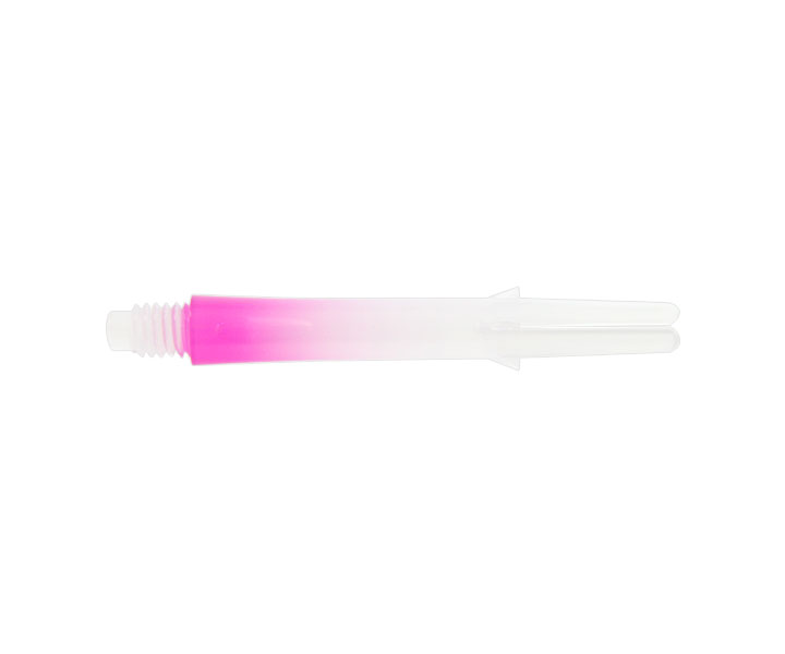 DARTS SHAFT【L-style】L-SHaft Straight Lock Gradation MilkyWhite x Pink 260　