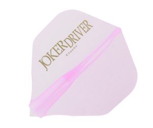 DARTS FLIGHT【 JOKER DRIVER 】零-ZERO- JOKER DRIVER-Logo Practice Standard Pink