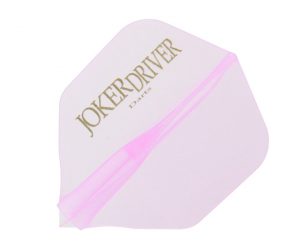 DARTS FLIGHT【JOKER DRIVER】零-ZERO- JOKER DRIVER-Logo Practice Shape Pink