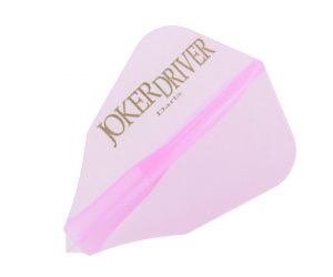 DARTS FLIGHT【 JOKER DRIVER 】零-ZERO- JOKER DRIVER-Logo Practice FF Pink