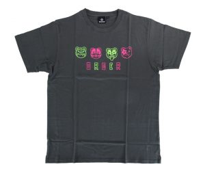 DARTS APPAREL【SHADE】ORGER T-shirts 川上真奈 Model gray M