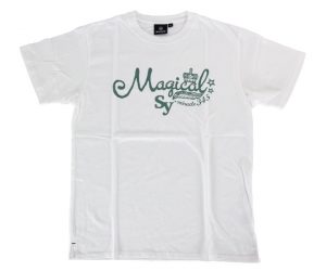 *廢盤*DARTS APPAREL【SHADE】Magical T-shirts 吉羽Sayoko Model White L