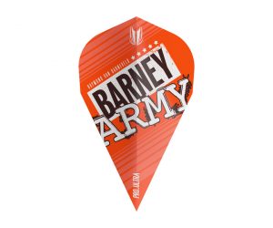 DARTS FLIGHT【TARGET】VISION ULTRA BARNEY ARMY VAPOR Orange 334300