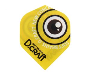 DARTS FLIGHT【D.Craft】DC Flight Standard Yellow