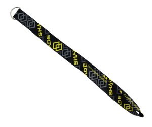 DARTS CASE【SHADE】Neck strap DartsCase StrapParts Black x Yellow