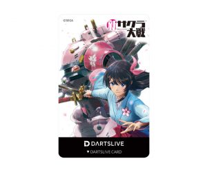 DARTS GAME CARD【DARTSLIVE】新櫻花大戰 天宮さくらver.