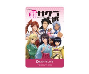 DARTS GAME CARD【DARTSLIVE】新櫻花大戰 帝国華撃団ver.