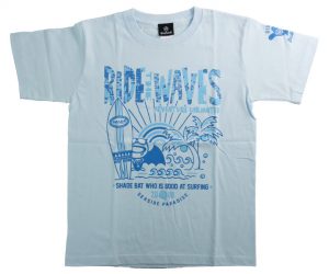 DARTS APPAREL【SHADE】SHADEBAT Summer T-Shirt 2020 Light Blue M