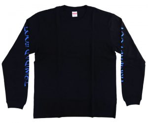 DARTS APPAREL【TRiNiDAD x Foot】2020 Long T-Shirt Black XXL