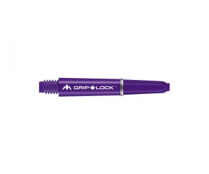 DARTS SHAFT【MISSION】GripLock Shaft Short Purple