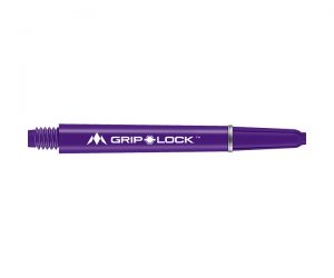 DARTS SHAFT【MISSION】GripLock Shaft Medium Purple