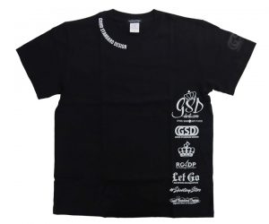 DARTS APPAREL【GSD 】Logo T-Shirt 2020 Black M