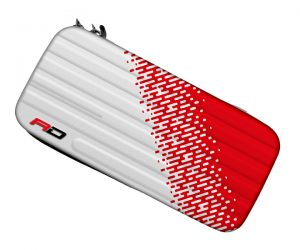 DARTS CASE【Red Dragon】Monza Red & White