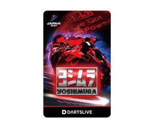 DARTS GAME CARD【YOSHIMURA BAREELS】YOSHIMURA x JAPAN2020 DARTSLIVE CARD