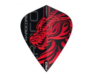 DARTS FLIGHT【 Red Dragon 】Jonny Clayton Hardcore Dragon Kite TF6500