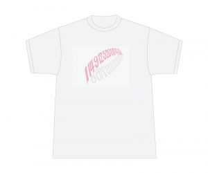 【 ＊預購＊ 】[訂貨生產]DARTS APPAREL【 SHADE 】 Collaboration T-shirt 大崎裕一 Model White