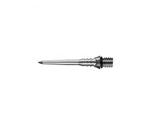 DARTS TIP【 MISSION 】Titan Pro Titanium Conversion Points Grooved Silver 26mm