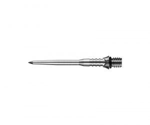 DARTS TIP【 MISSION 】Titan Pro Titanium Conversion Points Grooved Silver 34mm