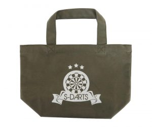 DARTS ACCESSORY【S-DARTS】Tote Bag S DartsBoard Khaki