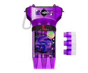 DARTS CASE【L-style】KRYSTAL ONE  2023 MAGNIFICENT DESIGN Purple