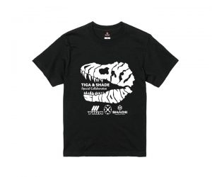 【＊預購＊】[訂貨生產]DARTS APPAREL【SHADE x TIGA】SP Collaboration 鹿内麻友 Model T-shirt Black M