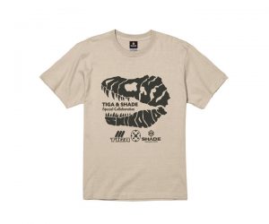 【＊預購＊】[訂貨生產]DARTS APPAREL【SHADE x TIGA】SP Collaboration 鹿内麻友 Model T-shirt Beige XL